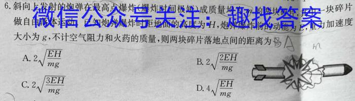 湖南省三湘名校教育联盟2023届高三3月大联考物理`