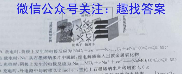 【益卷】2023年陕西省初中学业水平考试模拟试卷A版（4.23）化学