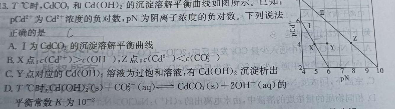 2023年湖北省新高考信息卷(五)化学