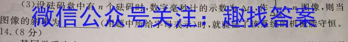 2023年普通高等学校招生全国统一考试·调研模拟卷XK-QG(二).物理