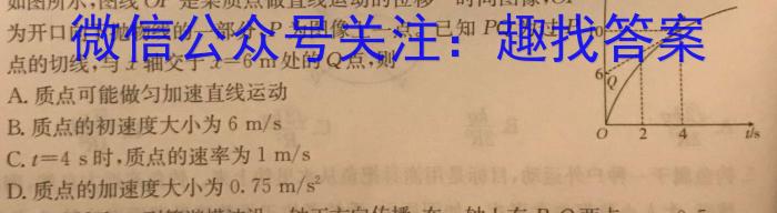 2023届金学导航·模拟卷(九)·D区专用q物理