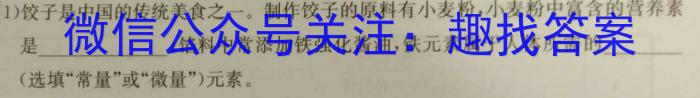 山西省2023年中考总复习预测模拟卷(一)化学