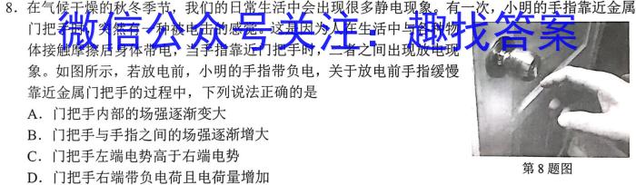 2023年陕西省初中学业水平考试模拟卷（A版）f物理