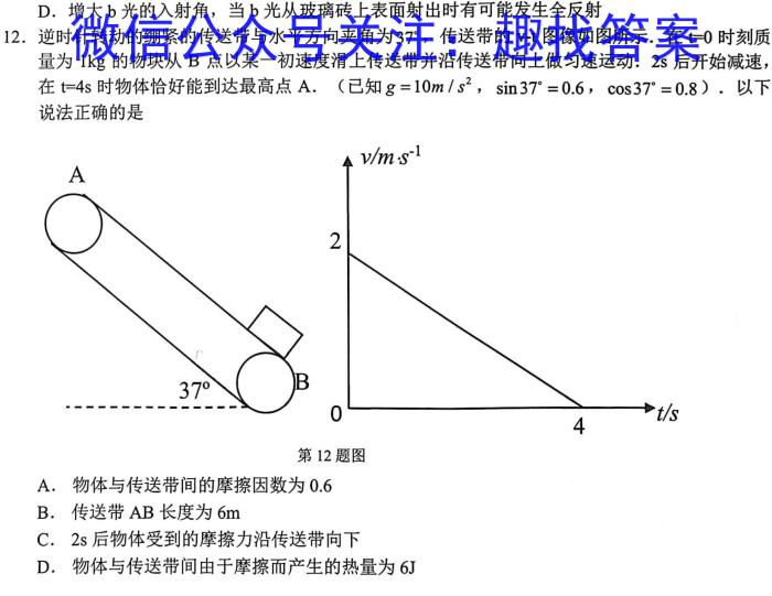 2023年全国高考·冲刺预测卷(一)物理.