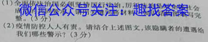 2023年普通高等学校招生全国统一考试仿真模拟卷(T8联盟)(八)地.理