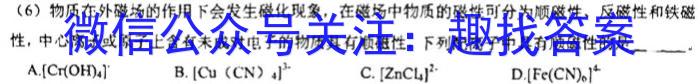 2023届高三随州一中 龙泉中学四月联考化学