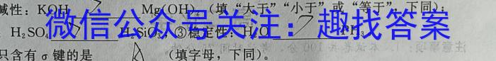 炎德英才 名校联考联合体2023年春季高一第二次联考(4月)化学