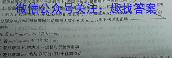 2023年普通高等学校招生全国统一考试仿真模拟卷(三)(四)物理.