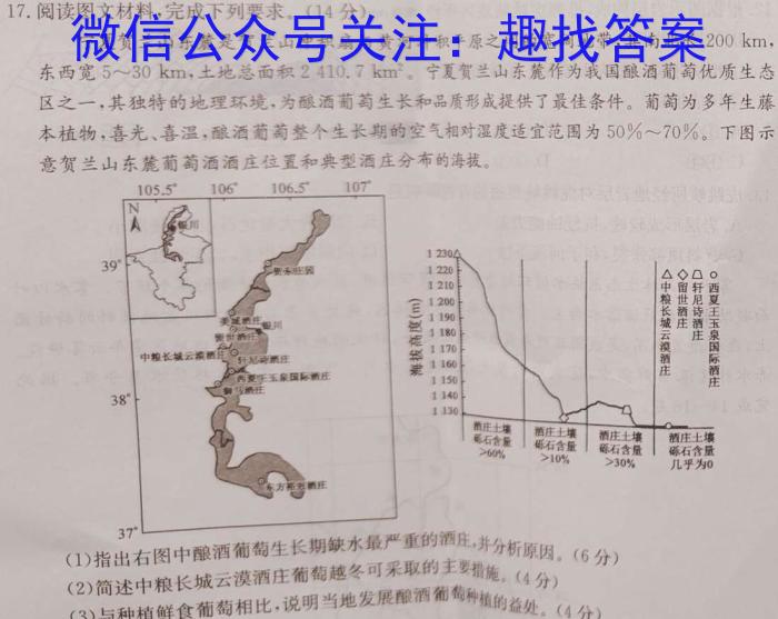 [晋城二模]晋城市2023年高三第二次模拟考试(X)s地理