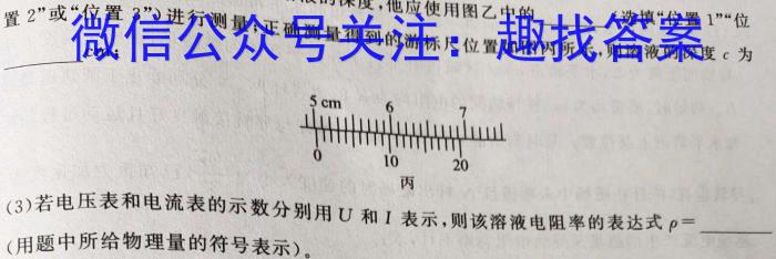 2023届河南省高三高考仿真适应性测试物理`