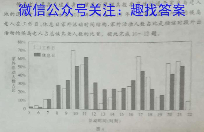 2023年普通高等学校招生全国统一考试·调研模拟卷XK-QG(二)l地理