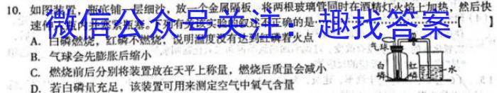 2023普通高校招生全国统一考试·全真冲刺卷(六)化学