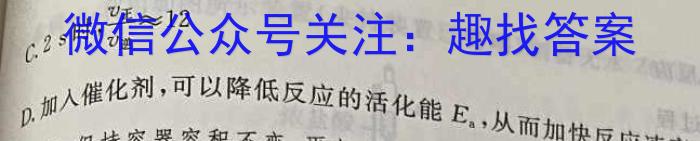 陕西学林教育 2024~2023学年度第二学期九年级期中调研试题(卷)化学