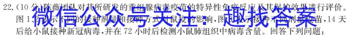 中考模拟系列2023年河北省中考适应性模拟检测(强化二)生物