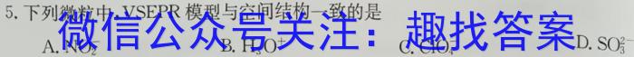 安徽省卓越县中联盟2023年高三年级4月联考化学