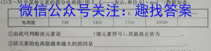 安徽省2023年全椒县九年级一模考试化学