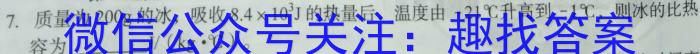 考前信息卷砺剑·2023相约高考综合验收培优卷(四)物理.