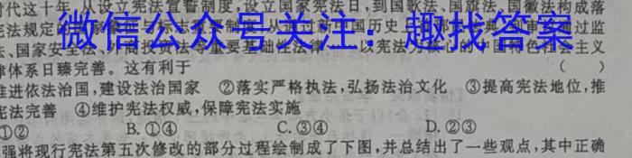 [阳光启学]2023届全国统一考试标准模拟信息卷(十)10s地理