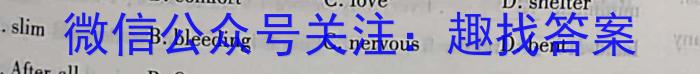 2023年陕西省初中学业水平考试A英语