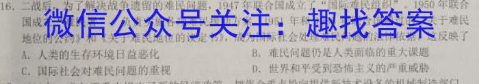 河南省郑州市部分学校2024-2023学年高二下学期期中联考历史