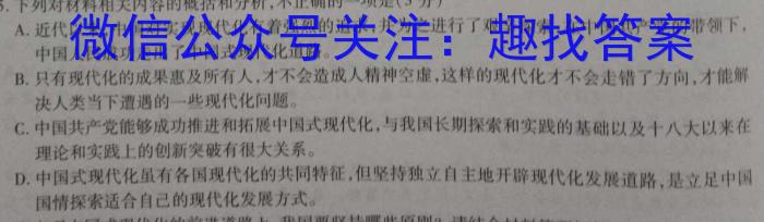 2023年湖北省新高考信息卷(三)语文