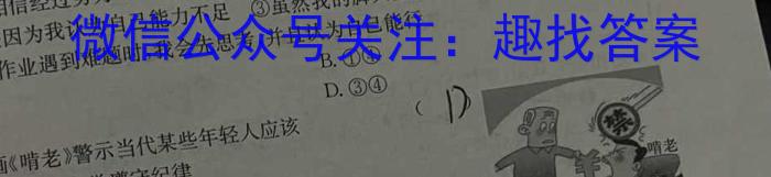 2023普通高等学校招生全国统一考试·冲刺预测卷XJC(一)1l地理