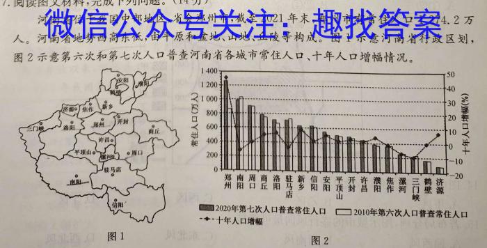 河南省许昌市2023年下学期八年级期中学情分析l地理