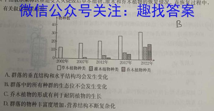 [启光教育]2023年河北省初中毕业生升学文化课模拟考试(二)生物试卷答案