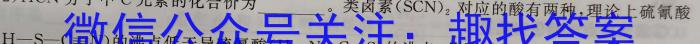 陕西省2022-2023学年度第二学期高一梯级强化训练月考(一)化学