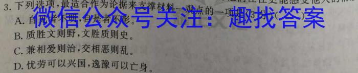 2023届高三全国第七次百校大联考（新教材-L）语文