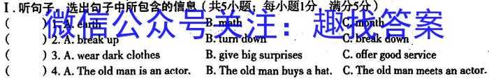 炎德英才大联考湖南师大附中2023届模拟试卷(一)英语