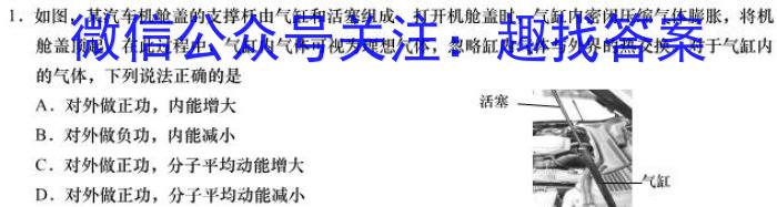 2023年九师联盟高三年级4月质量检测（X）物理`