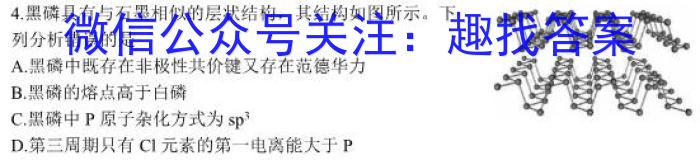 2022-023学年安徽省九年级下学期阶段性质量监测（六）化学