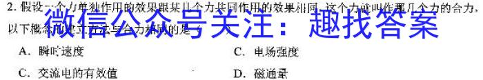 2025届湖南大联考高一年级4月联考（005A·HUN）物理.