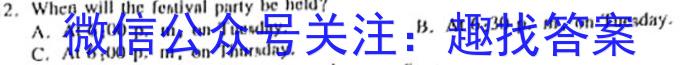 [泰安二模]山东省泰安市2024-2023学年高三二轮检测英语