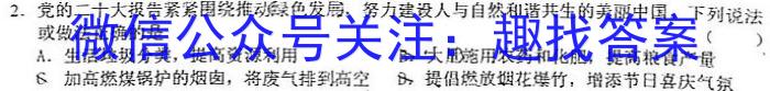 安徽省蒙城县2023年初中毕业学业考试模拟试卷化学