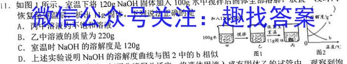 金考卷2023年普通高等学校招生全国统一考试 全国卷 押题卷(二)化学