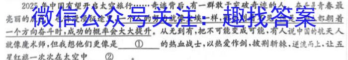 2023年陕西省初中学业水平考试·全真模拟（四）A卷语文