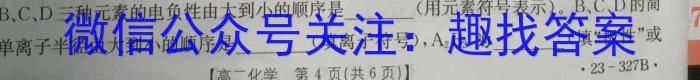河北省沧州市2023届高三调研性模拟考试化学