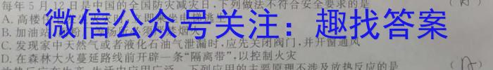 河南省2023年中招学科第一次调研试卷化学