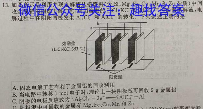 2023年山西中考千校模拟试题（一）化学