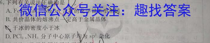 河南省新乡市2023年九年级学业水平模拟测评化学