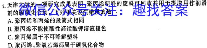 江西省2023年九年级模拟四化学