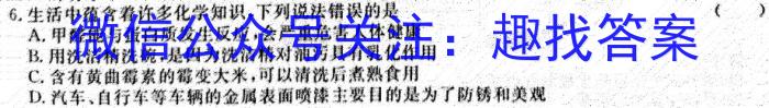 江西省2023年最新中考模拟训练（四）JX化学