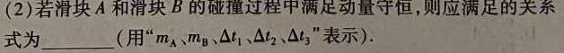 湖北省六校2024-2023学年下学期高二期中考试-物理试题及答案