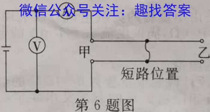 2023年陕西省初中学业水平考试·全真模拟（四）B卷q物理
