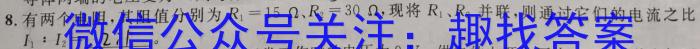 炎德英才大联考2023年高三年级4月大联考物理.