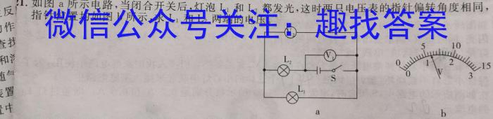 怀仁一中高二年级期中考试(23546B)l物理