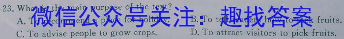 2023湖南九校联盟高三第三次联考英语