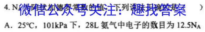 2023年陕西省初中学业水平考试·冲刺压轴模拟卷（三）化学